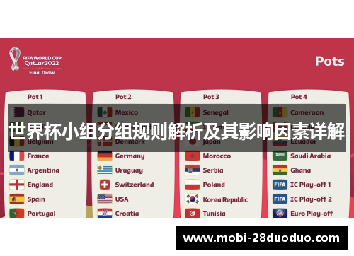 世界杯小组分组规则解析及其影响因素详解